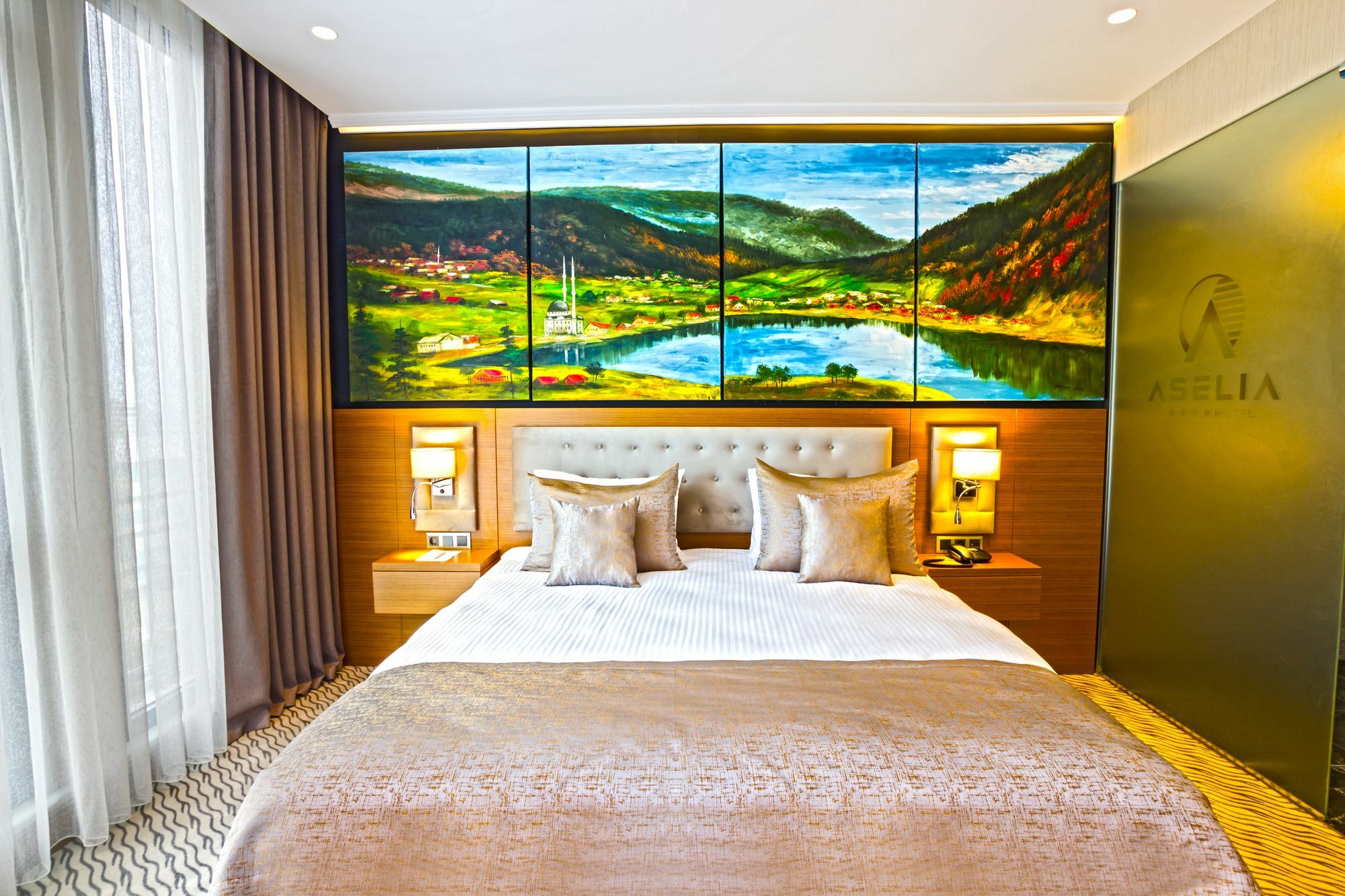 โรงแรมอาเซเลีย ทรับซอน ภายนอก รูปภาพ